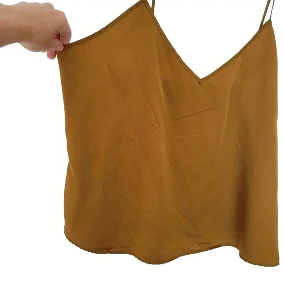 Ettitude Sateen Camisole Gold Bamboo Lyocell Size XXL - Picture 5 of 7